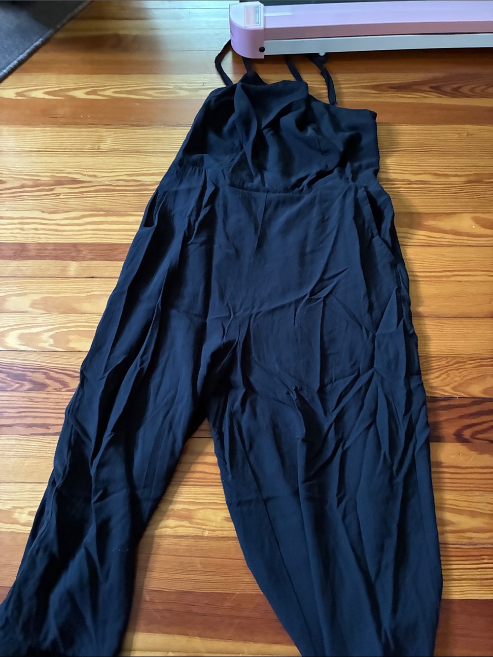Old Navy Black Sleeveless Tank Jumpsuit